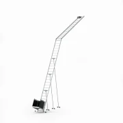 Winda dekarska DRABEST SMART LIFT 125 z wózkiem dekarskim 125 kg 6,5 m