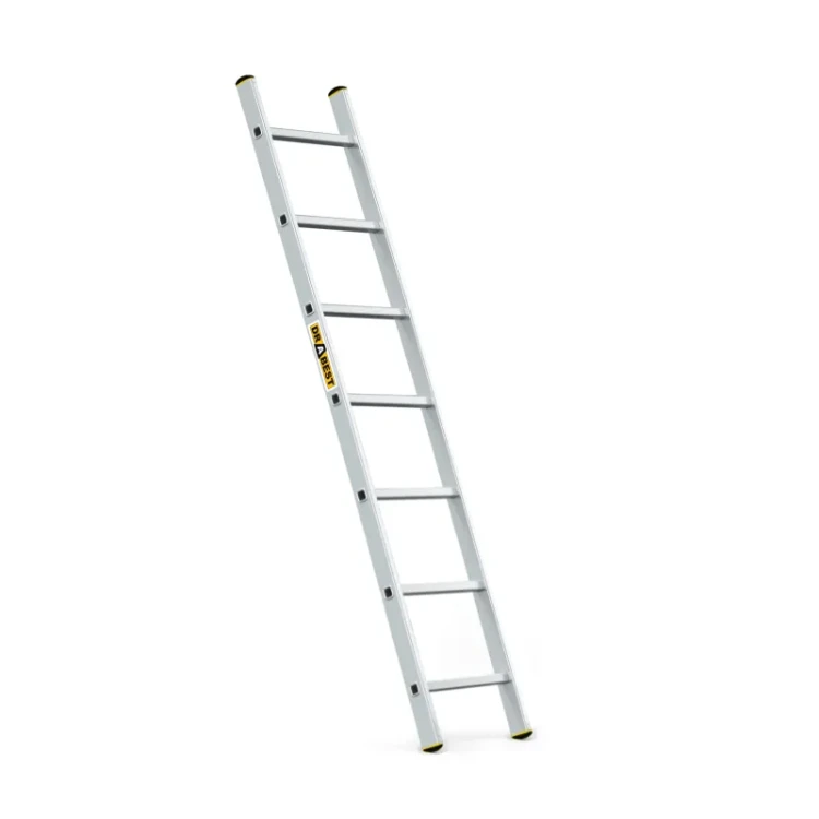 Aluminiowa drabina przystawna 7 szczebli Drabest PRO 150 kg