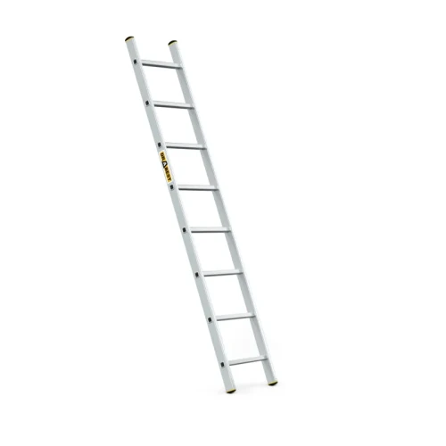 Aluminiowa drabina przystawna 8 szczebli Drabest PRO 150 kg