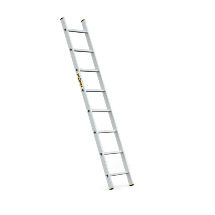 Aluminiowa drabina przystawna 8 szczebli Drabest PRO 150 kg