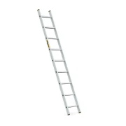 Aluminiowa drabina przystawna 9 szczebli Drabest PRO 150 kg