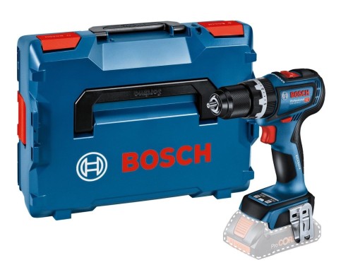 Wiertarko-wkrętarka udarowa Bosch GSB 18V-90 C w walizce systemowej L-BOXX 136 z wkładem