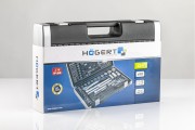 Profesjonalny zestaw narzędzi z grzechotkami 72 zęby i nasadkami w praktycznej walizce