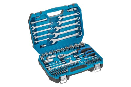 HT1R425 – zestaw narzędziowy 85 elementów z nasadkami 1/4 i 1/2 cala w walizce