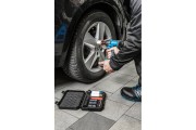 Nasadki do śrub kół Hogert HT4R108 – zestaw 10 elementów 1/2 cala z przedłużką 75 mm i wybijakiem