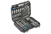 Hogert Technik HT1R244 – zestaw narzędzi nasadowych 222 elementy w walizce