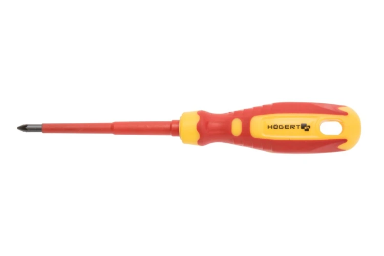 Wkrętak izolowany PZ1 100 mm Hogert Technik HT1S968 SLIM VDE 1000V z magnetycznym grotem