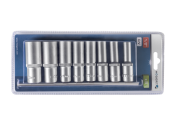 Zestaw nasadek 1/2 cala, rozmiary 10, 12, 13, 15, 17, 19, 22 i 24 mm