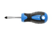 Wkrętak płaski SL 6,5 x 38 mm Hogert Technik HT1S010 ze stali S2 z magnetycznym grotem