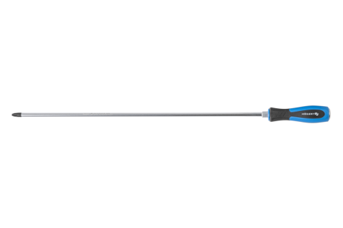 Wkrętak długi krzyżowy PH3 450 mm Hogert Technik HT1S082 ze stali CrV z magnetycznym grotem