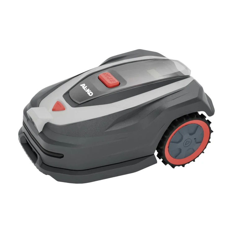Kosiarka automatyczna AL-KO Robolinho Vision 500 z kamerą optyczną na trawniku