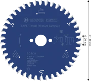 Zęby z węglika Microteq o geometrii HLTCG tarczy Bosch EXPERT High Pressure Laminate 140 mm