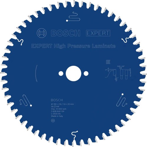 Tarcza pilarska do laminatu HPL Bosch EXPERT High Pressure Laminate 190x20 mm 2608644134