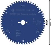 Zęby z węglika spiekanego Extra Hard Microteq o geometrii HLTCG tarczy Bosch EXPERT 190 mm