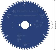 Zęby z węglika spiekanego Extra Hard Microteq o geometrii ATB tarczy Bosch EXPERT 190 mm 60Z