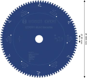 Zęby z węglika Microteq HLTCG z ujemnym kątem natarcia -5° tarczy Bosch 300 mm 96Z