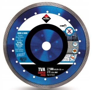 RUBI TARCZA DIAMENTOWA 180 mm TWARDY GRES GRANIT