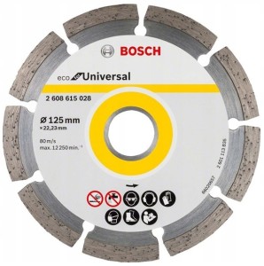 BOSCH TARCZA DIAMENTOWA 125 UNIVERSAL beton cegła