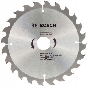 BOSCH TARCZA PIŁA WIDIOWA Eco for Wood 190mm 24z DO DREWNA