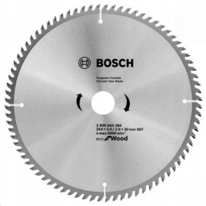 BOSCH TARCZA PIŁA  DO DREWNA   254mm 80z 