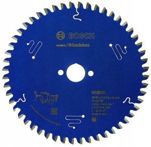 BOSCH TARCZA PIŁA WIDIOWA Expert for Aluminium 160x20mm  52z