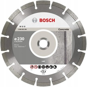 BOSCH TARCZA DIAMENTOWA 230 CONCRETE zbrojenie