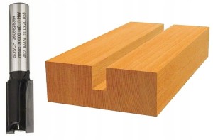 BOSCH FREZ DO DREWNA DO WPUSTÓW DWUOSTRZOWY  średnica 14mm, uchwyt 8mm