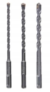 BOSCH ZESTAW WIERTEŁ  SDS+  do betonu  3szt.