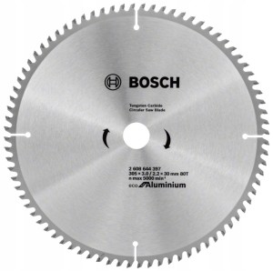 BOSCH TARCZA PIŁA WIDIOWA 305 80z PANELE ALUMINIUM