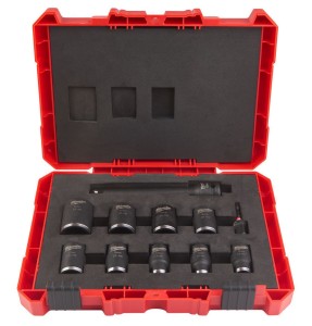 MILWAUKEE ZESTAW NASADEK UDAROWYCH 1/2 11 szt.