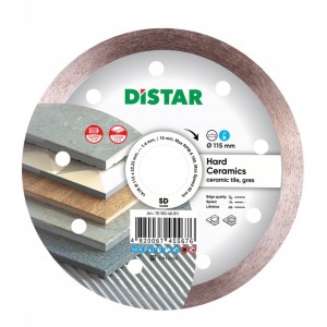 DISTAR TARCZA DIAMENTOWA 115 x 22,23; 1,4; 10 HARD CERAMICS