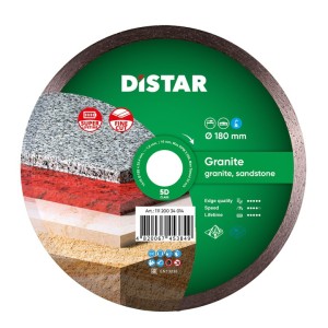 DISTAR TARCZA DIAMENTOWA 180 1,4 8,5 25,4 GRANITE