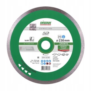DISTAR TARCZA DIAMENTOWA 230 1,6 10 25,4 GRANITE
