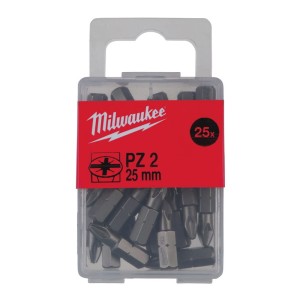  MILWAUKEE BITY KOŃCÓWKI WKRĘTAKOWE PZ2