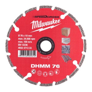 MILWAUKEE TARCZA DIAMENTOWA 76mm UNIWERSALNA