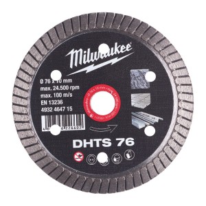  MILWAUKEE TARCZA DIAMENTOWA 76mm 10mm