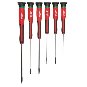 MILWAUKEE WKRĘTAKI PRECYZYJNE 6 szt TORX