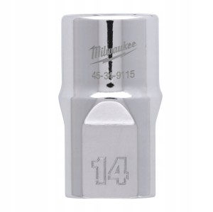 MILWAUKEE NASADKA METRYCZNA KRÓTKA 1/2 14 mm CHROM