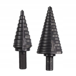 MILWAUKEE WIERTŁO STOPNIOWE KOBALTOWE CHOINKA 2szt