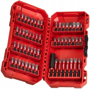 MILWAUKEE ZESTAW BITÓW UDAROWYCH SHOCKWAVE 56 szt.