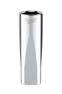 MILWAUKEE NASADKA METRYCZNA DŁUGA 3/8 15 mm CHROM