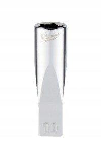 MILWAUKEE NASADKA METRYCZNA DŁUGA 1/4 10 mm CHROM