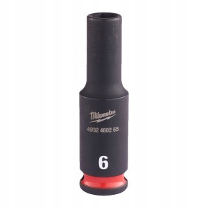 MILWAUKEE NASADKA UDAROWA DŁUGA 1/4" 6mm