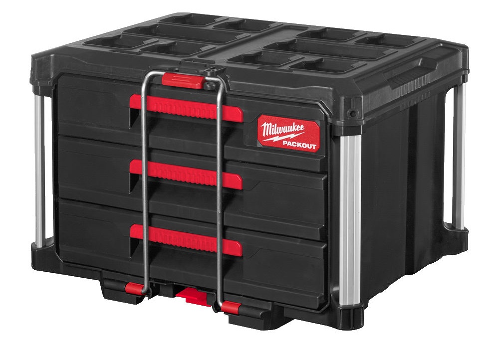 Skrzynia packout z 3 szufladami