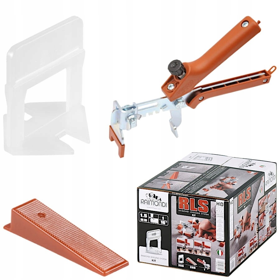 Klipsy kliny i szczypce w zestawie