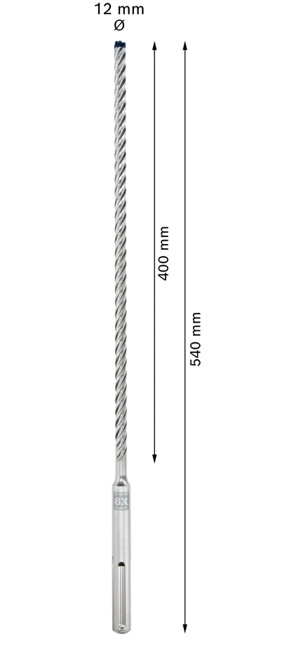 Głowica wiertła EXPERT SDS-max MAX-8X