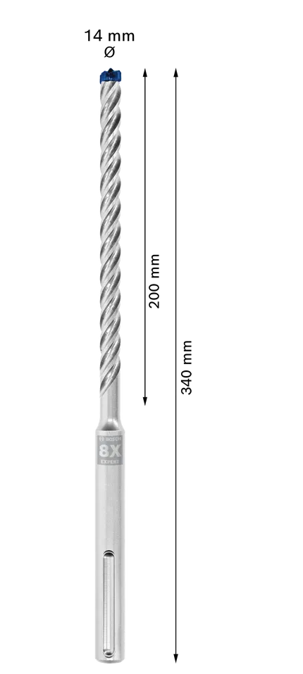 Głowica wiertła EXPERT SDS-max MAX-8X