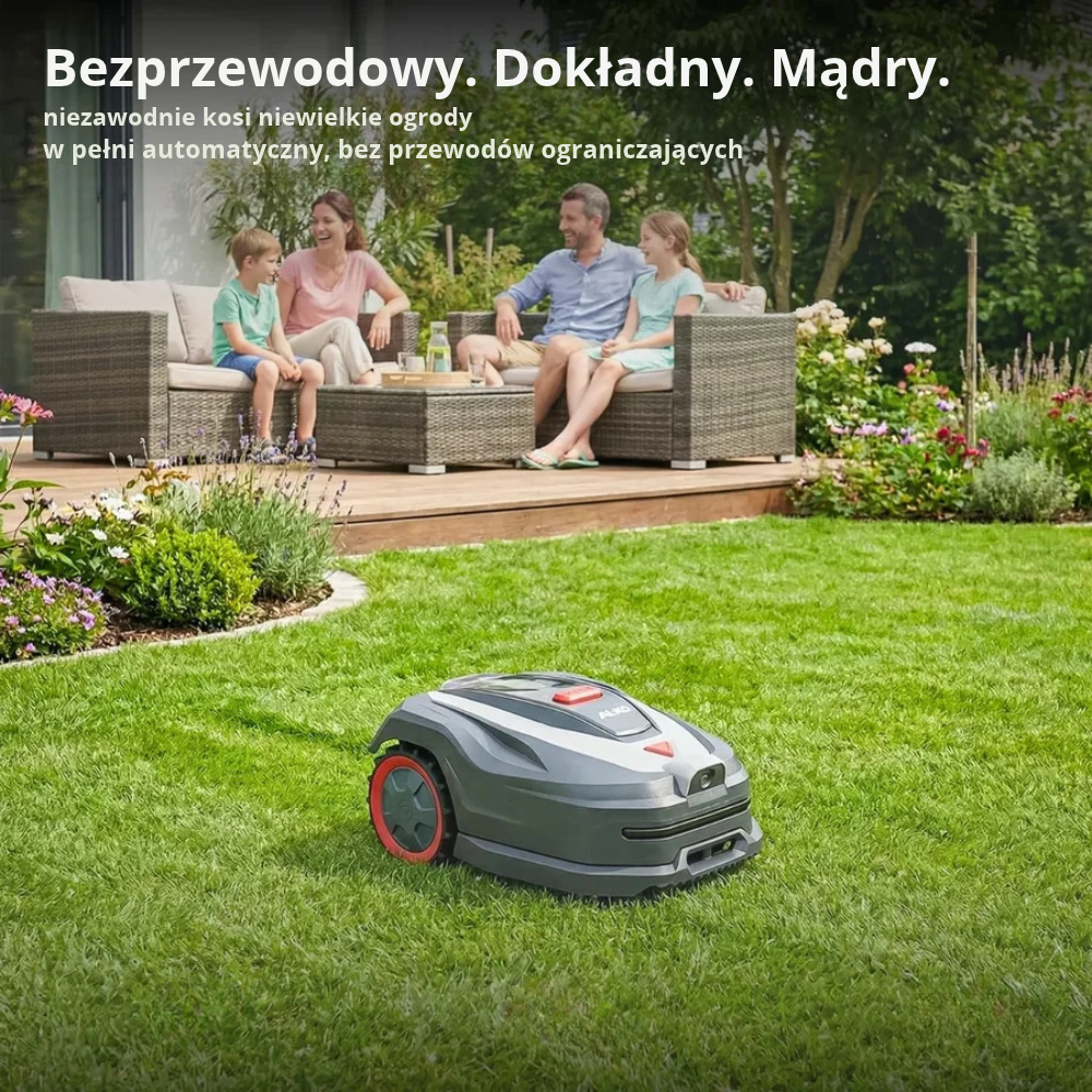 Łatwa obsługa i aplikacja Smart Garden w AL-KO Robolinho Vision 500